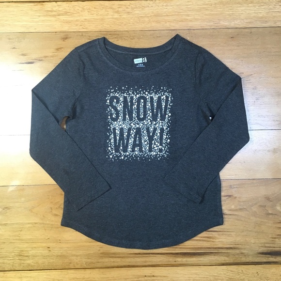 NWT Crazy8 Girls Long Sleeve Shirts 2 Pack - Picture 1 of 6